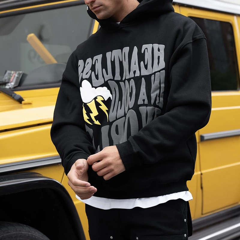 hongfeng’s 3d puff print hoodie adds unique style and comfort to your wardrobe.